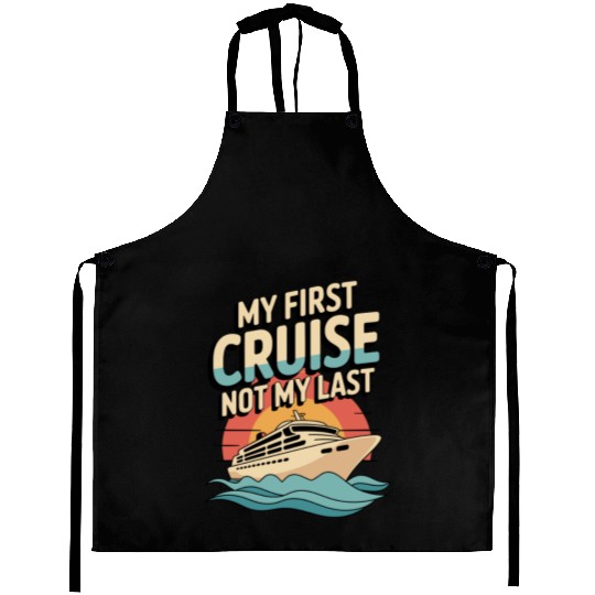 Cruise Rookie Ocean Adventure First Voyage Aprons