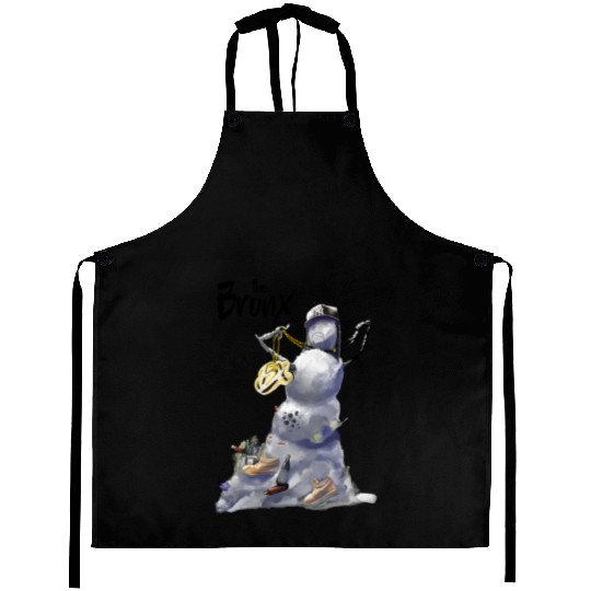 Bronx Snowman NYC Uptown Aprons
