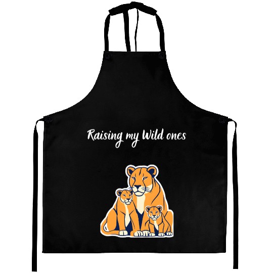 Raising My Wild Ones Mother's Day Aprons