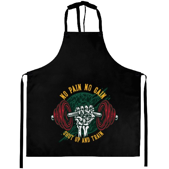 1RSN - No pain no gain Aprons