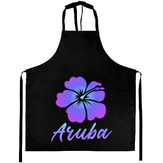 Aruba Hibiscus Aprons