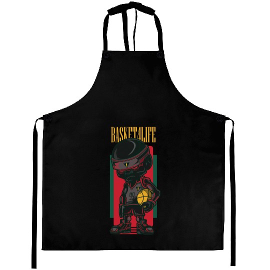 1RSN - basketball Aprons
