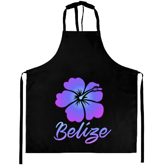 Belize Hibiscus Aprons