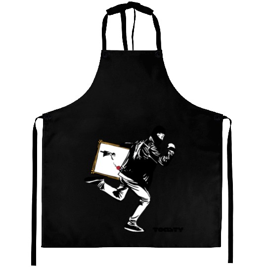 HappyToast Stolen Banksy Aprons
