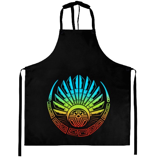 Mayan And Aztec Quetzalcoatl Maya Tribal Aprons