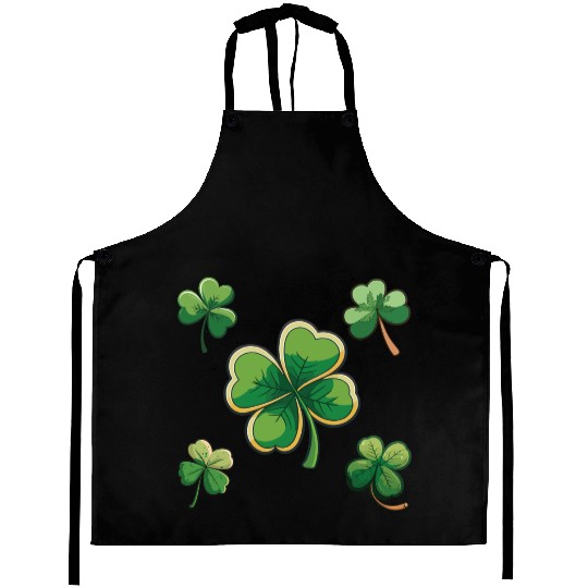 St. Patrick's Day And 4th Of July Celebration Aprons