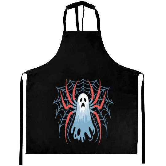 Ghost Spider Scream Aprons