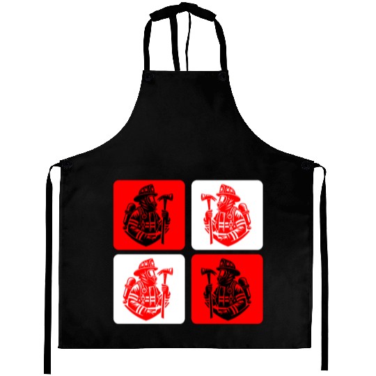 Fire Brigade - Courage In Action Aprons