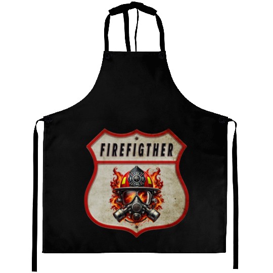Fire Brigade Coat Of Arms Aprons