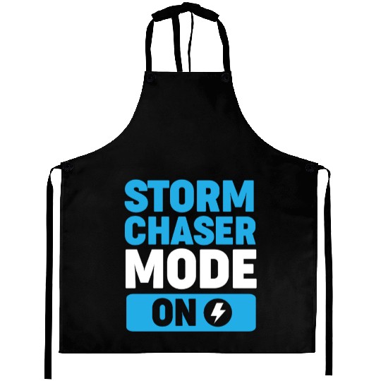 Storm Chaser Weather Forecast Aprons