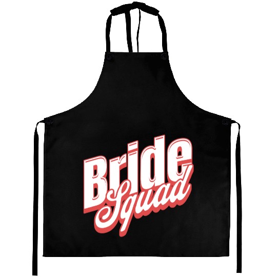 Bride squad. Aprons