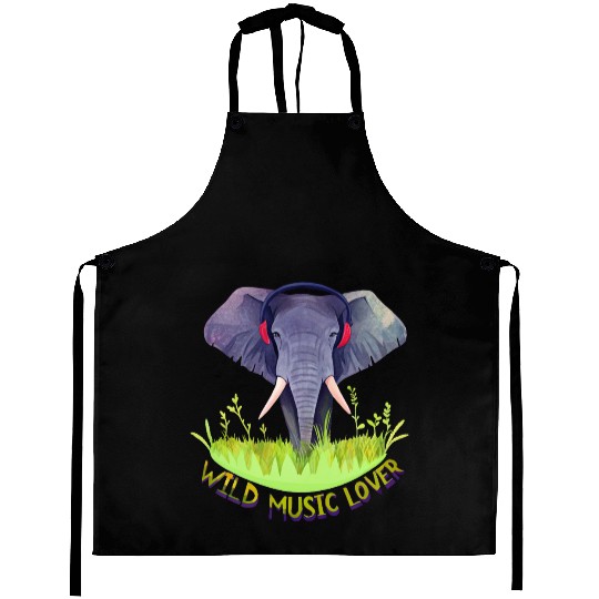 Boom the Bass Elephant Aprons