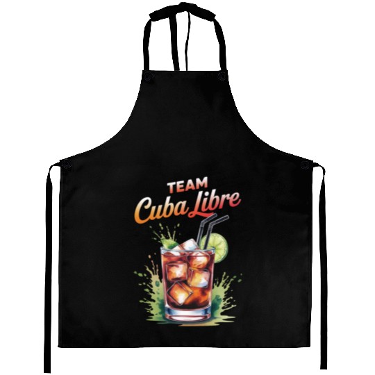 Cocktail Bartender Team Cuba Libre Aprons