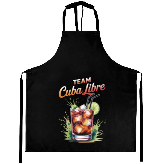 Cocktail Bartender Team Cuba Libre Aprons