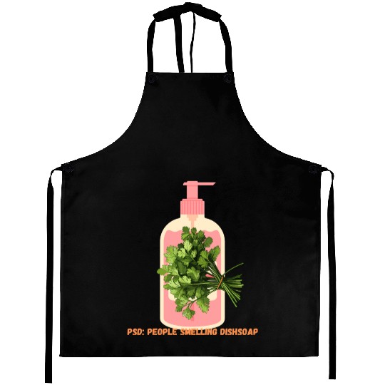 PSD: People Smelling Dish Soap Aprons