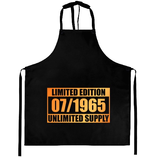 60th birthday Limited Edition - ꝏ Supply 07/1965 Aprons
