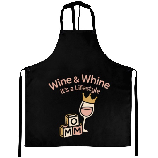Single Mom Life Chaos Coordinator Wine Coffee Aprons