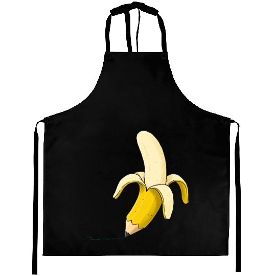 Banana pencil Aprons