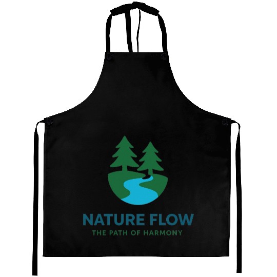 Nature Flow – The Path of Harmony Aprons