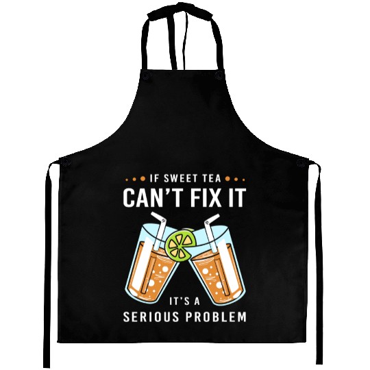 Sweet Tea Lover Drinker Aprons