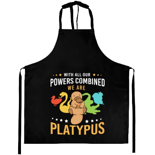 Animal Lover Platypus Aprons