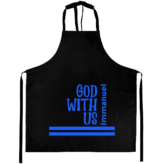 God with us Aprons