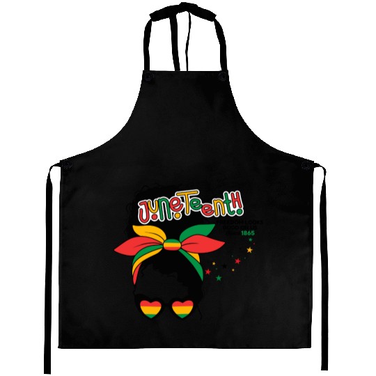 Juneteenth-Freedom Looks Good On Us Aprons
