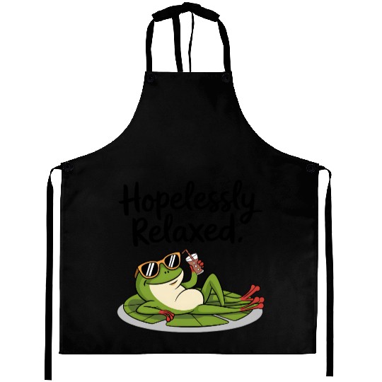 Funny Frog Aprons