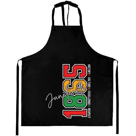 1865 Juneteenth Aprons