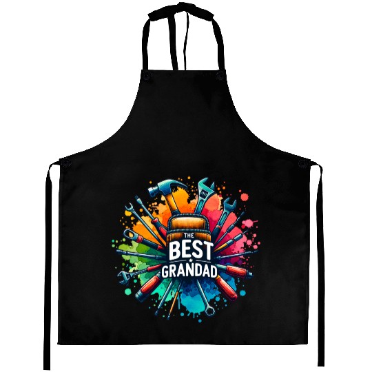 Best Grandad Ever tools design Aprons