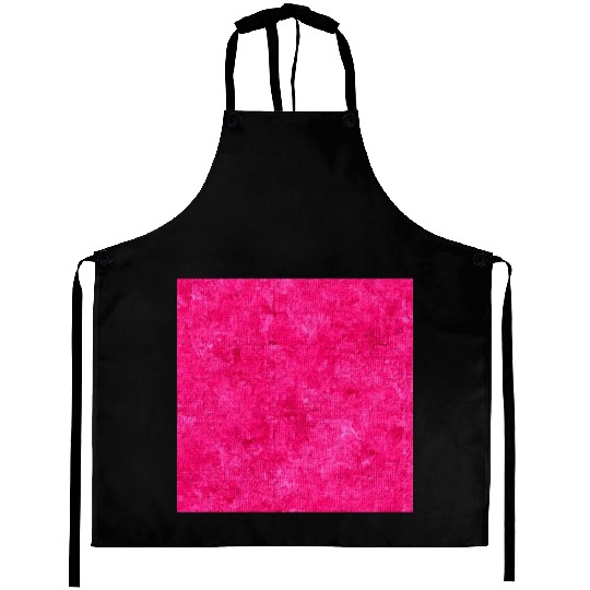 Bright Pink Girly Pattern Aprons