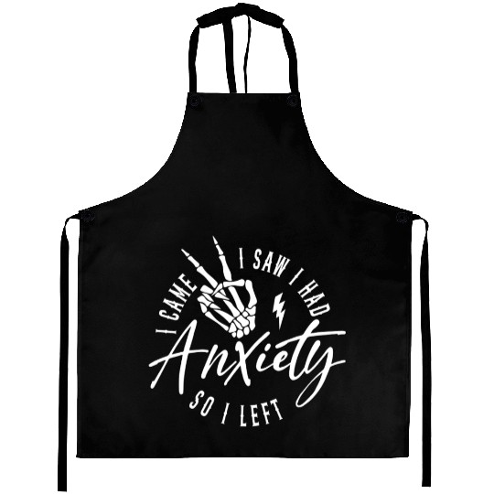 Motivational Quotes Anxiety Aprons