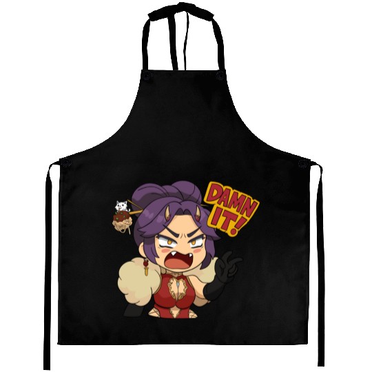 OniGiri AKA Giri Mario Party Style Sticker DAMN IT Aprons