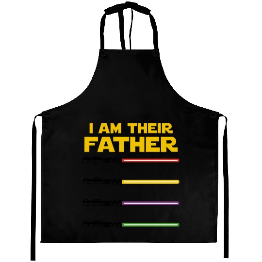 I Am Their Father Aprons