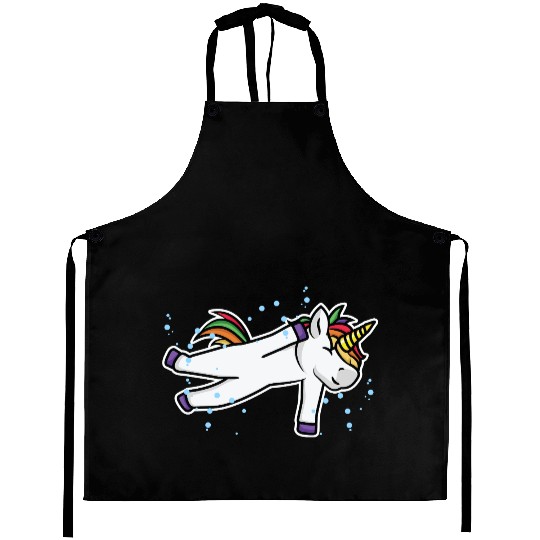 Unicorn Lover Swimmer Aprons