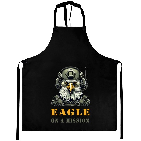 Military Eagle In Mission Aprons