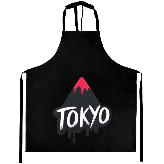 Tokyo Text Design Aprons