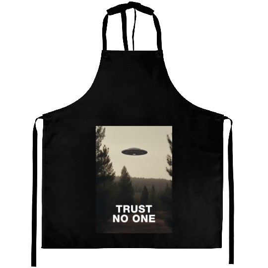 Trust No One/The X-Files poster, S01E24 1994 Aprons