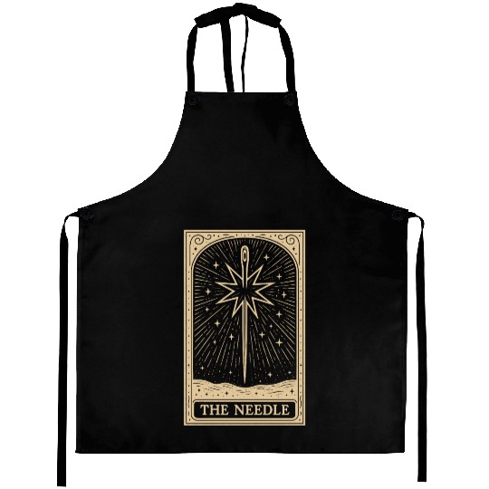 The Needle – Stitch Witch Tarot Card Aprons
