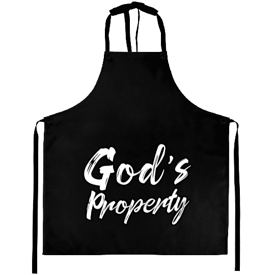God's Property 152-1 Aprons