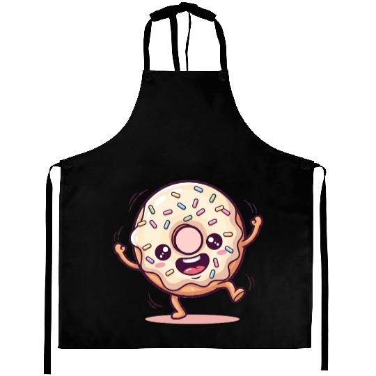 Happy Donut Dance Aprons