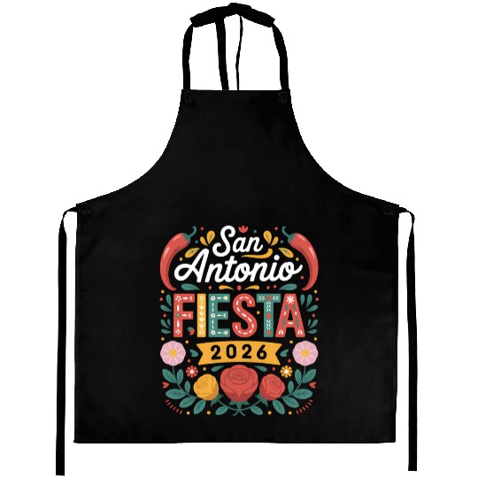 San Antonio 2026 Fiesta Cinco De Mayo Texas Aprons