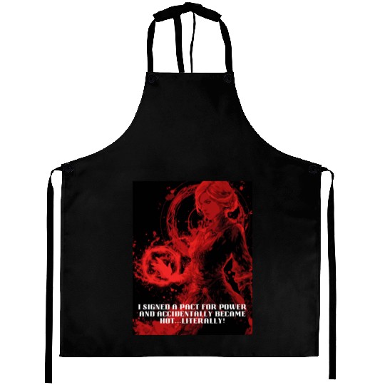 Female Warlock Aprons