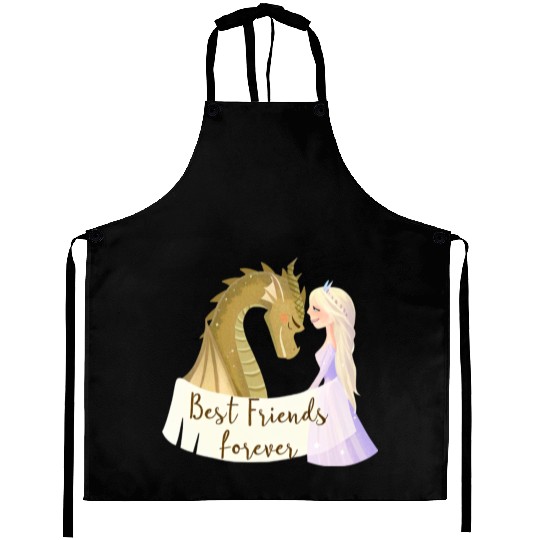 Twilight & Sparkles - Unlikely Besties Aprons