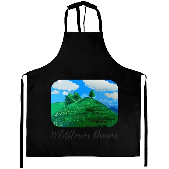 Whimsical Nature Aesthetic Aprons