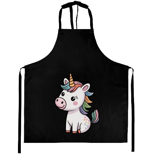 Believe in Magic – Cute Rainbow Unicorn Fantasy Aprons