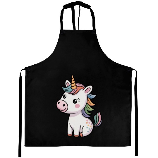 Believe in Magic – Cute Rainbow Unicorn Fantasy Aprons