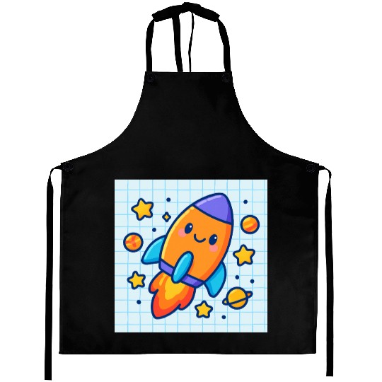 Space rocket Aprons