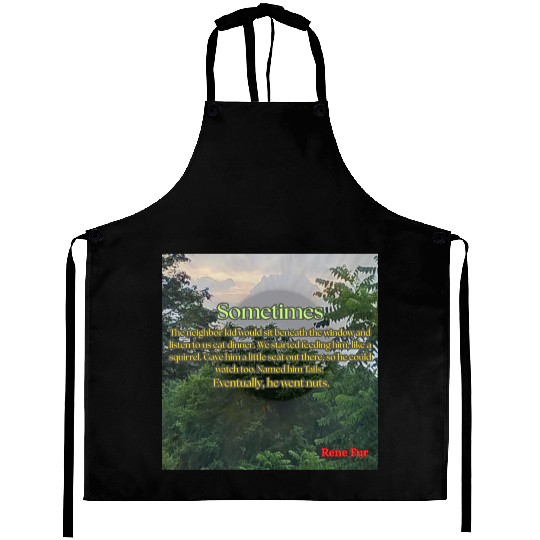 Squirrel neighbor Nuts Aprons