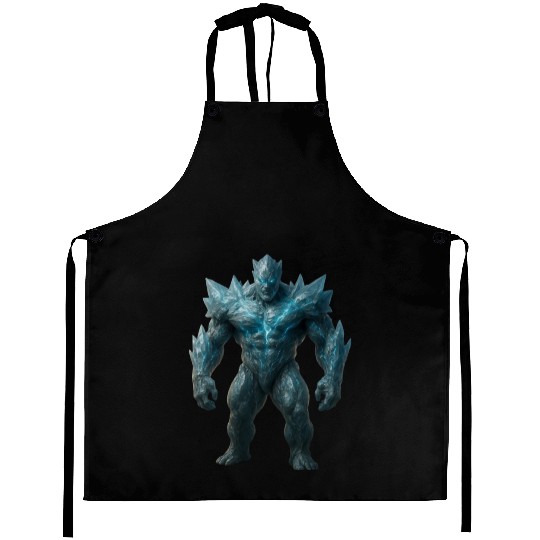 Crystal Golem hyper-realistic Aprons